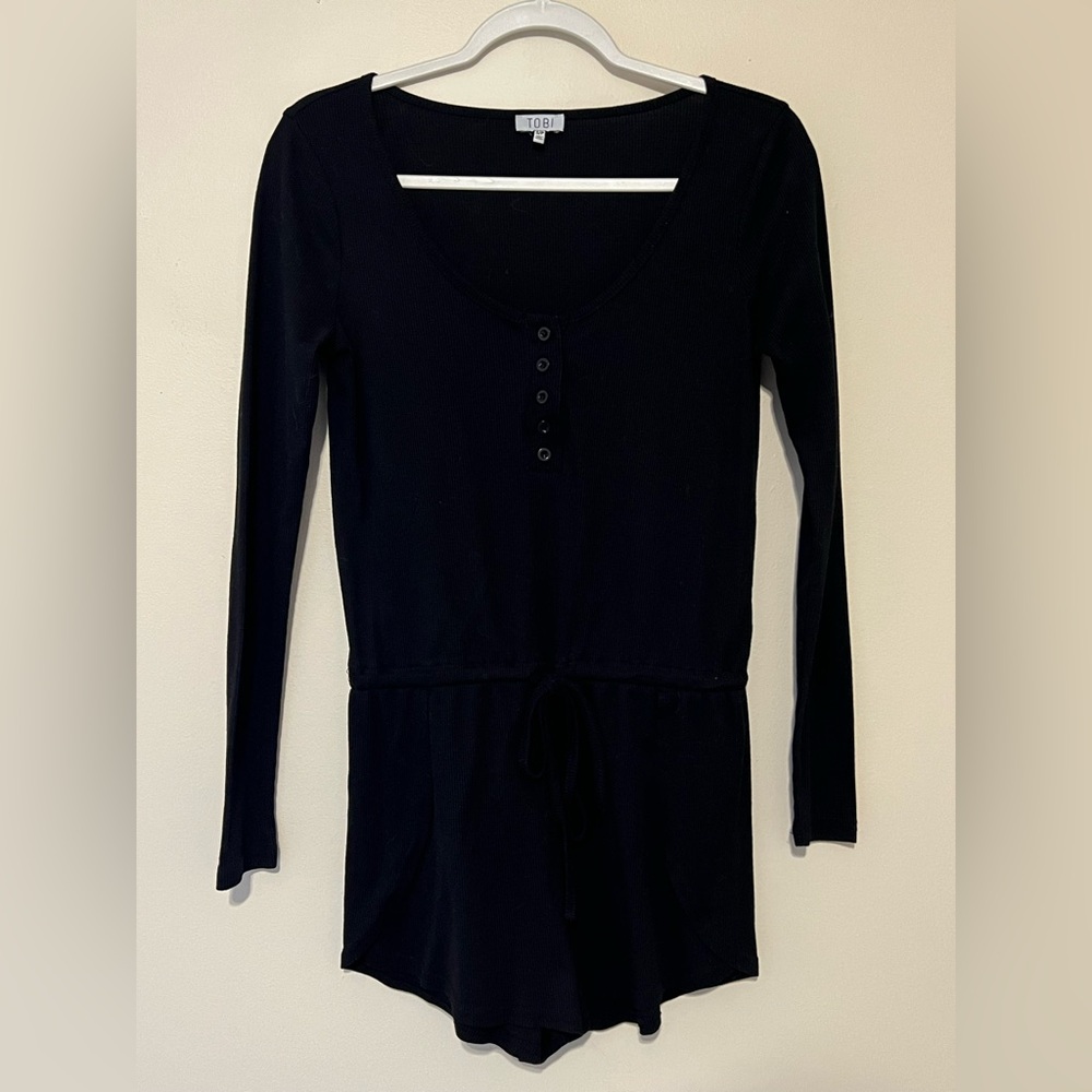 TOBI Women’s Long Sleeve Rompers